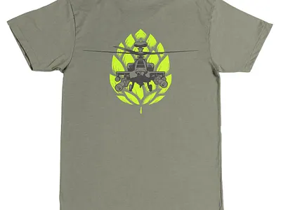 Tattered Flag Apache Tee apache craft beer middletown stipplism tattered flag