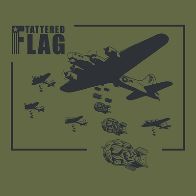 Tattered Flag Veteran Craft Beer b17 flying fortress hop bomb tattered flag