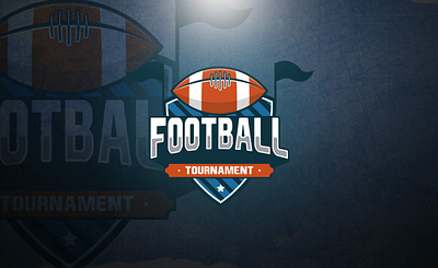 FOOTBAL TOURNAMENT badge badge logo brand championship football graphic designer illustration logo tournament vector