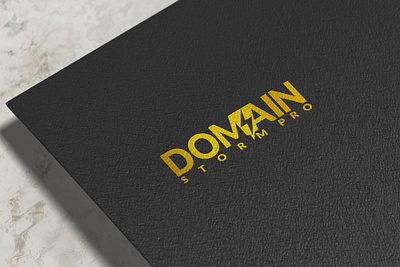 Domain Storm Pro Logo artist logo branding business logos design letter logo logo design minimalist logo monogram logo professional logo typography