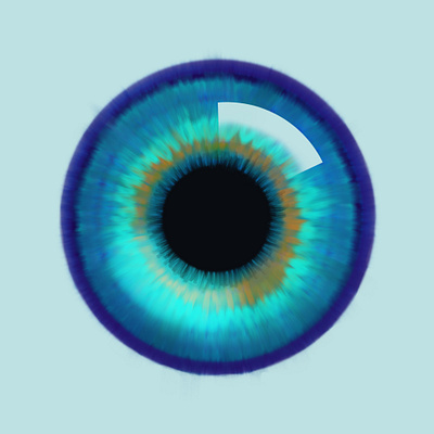 Old Blue Eye procreate