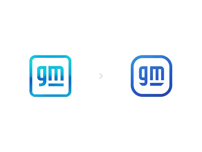 GM Redesign Concept branding cars generalmotors gm logo rebrand redesign vector