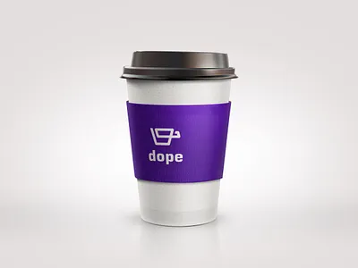 Dope Coffe Logo corporate design identity logo logo design