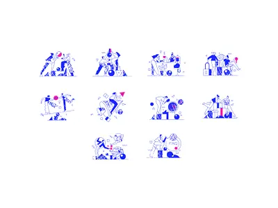 FICHA - illustrations design illustration ui uiillustration vector