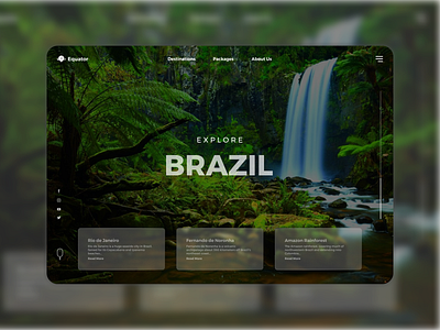 Travel Website - Free UI Resources corporate creative download free dribbble best shot flat design free figma resources free templates header hero lading page landig page landing page landing page ui minimal modern online booking travel app travel website website website design