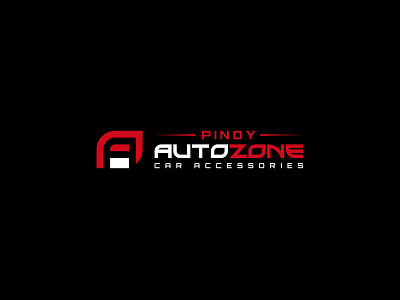 Pinoy Autozone Official Logo Design appropriate branding distinctive freelancelogodesigner happy jolanjimenez logo logo designer logodesignerofthephilippines memorable minimal