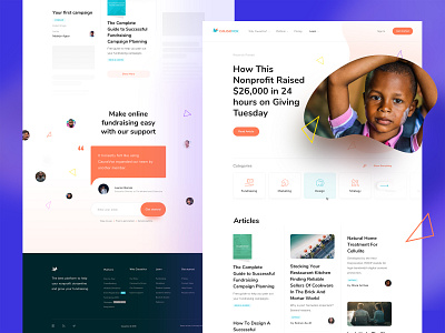 Causevox 🦄 – Blog article articles blog blog post causevox crowdfunding news podcast ui ux webinar website