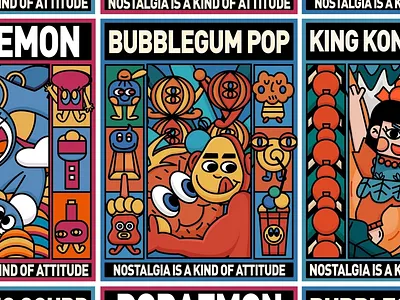 「我的童年记忆」 branding design draw flat illustration illustration art