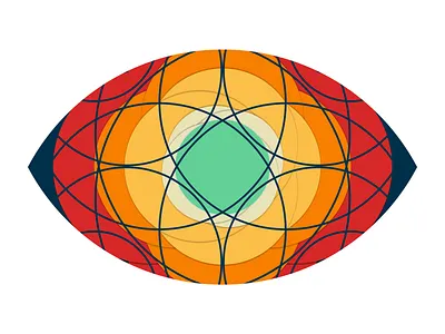 The Eye art graphic design illustraion