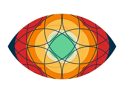 The Eye art graphic design illustraion