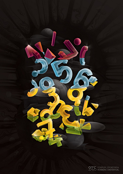 Hi #7 @ U Must Be 1, 2, 3, 4, 5, 6, 7 Obviously album art album cover design alphabet alphabet logo black is back custom album cover dribbble best shot los angeles lakers music cover numbers game nycbrandingagency top ux ui designer unique design vector