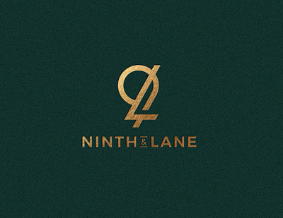 Ninth Lane logo Design 9logo abstract logo branding design fiverrgigs logo minimalist logo monogram logo vector