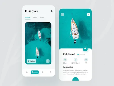 Travel Service : Mobile App ✈ 2021 trend app design creative creativity dribbbble dribbble best shot minimal mobile app mobile ui popular shot tourism travel travel agency travel app travel app design travel app ui traveling ui ux design ui ux uiux designer