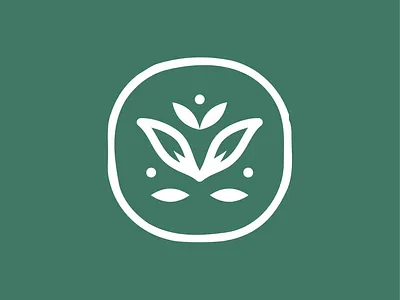 Serille's Flower Shop bloom brand identity cute feminine floral flower leaves logo icon lotus minimal nature