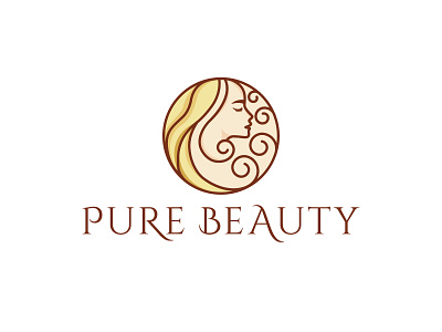 Pure Beauty beauty beauty app beauty care brand identity fiminene girls latter logo logo mark logodesign logotype minimalism minimalist minimalist logo modern