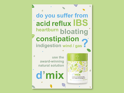 d'mix A3 Roller Banner advert design advertisement design branding design creative design design freelance designer freelance graphic designer graphic design graphic designer layout designer poster design print design print designer typography typography design visual design