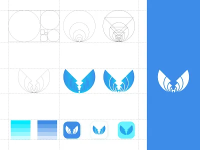 Golden Ratio Logo Concepts Start to End Process abstract logo brand identity branding concepts creative logo design gold golden golden ratio golden ratio logo goldenratio gradient logo logos modern logo popular process start to end trendy