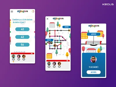 Keolis Exploragones app 02 android app design illustration ios mobile mobile app ui ux
