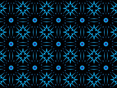 Blue And Black Fractal Flower background design flatdesign fractal