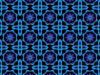 Blue And Purple Fractal background design flatdesign