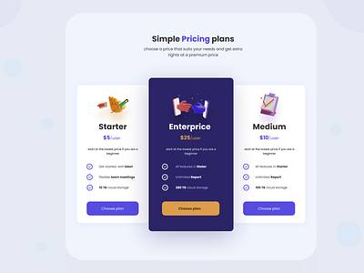 Fair Pricing UI for website 3d animation homepage illustration pricing pricing page pricing plan ui uiux uiuxdesign uiuxdesigner ux web web design webdesign website website builder website concept website design