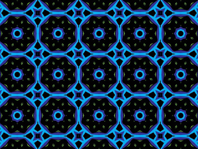 Blue And Purple Circle Star Fractal background design flatdesign fractal