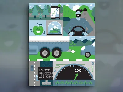 Brenner LEC web component illustration app character illustration ui vector