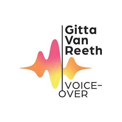 Logo for a voicemail-over branding design logo pitch soundwave vector voiceover