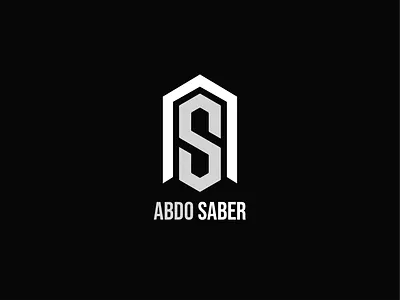 Abdo Saber Logo branding design flat gradient icon logo minimal ui ux vector