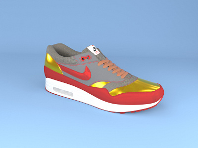 nike c4d motion design nike air max