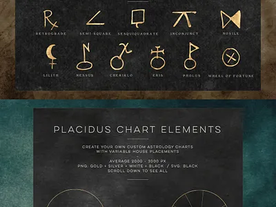 Pro Astrologer's Graphic Toolkit astrological astrology branding dashboard design flat icons graphic graphic design graphic design graphicdesign graphics icon icons icons design logo social media startup icon