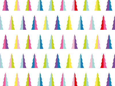 Christmas Trees pattern christmas christmas tree illustration illustrator kids pattern pattern design pattern designer surface pattern surface pattern design vector vector illustration vector pattern