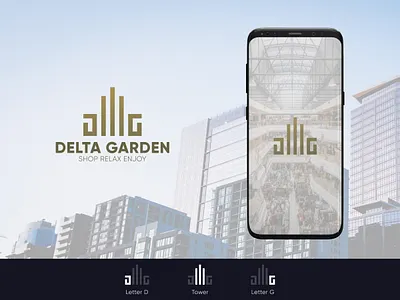 logo design for delta garden brand identity branding construction logo creative logo d letter logo d logo flatlogo logo logo designer logodesign minimalist logo real estate logo shoppingmalllogo simple logo tower typogaphy