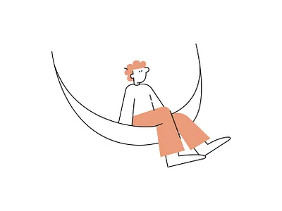 Hammock art artwork character character design design graphicdesign illustration minimalist vector