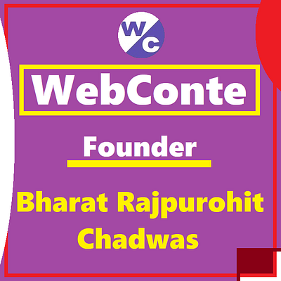 Bharat Rajpurohit Chadwas Founder WebConte bank bharat rajpurohit chadwas election kids postal code school village