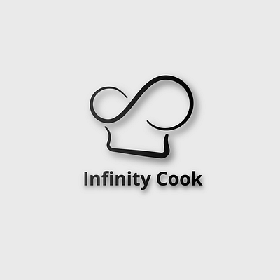 Infinity Cook logo branding design identity logo minimal