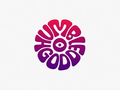 Humble Godd eye godd hippie logotype lu4 magic mark music sign