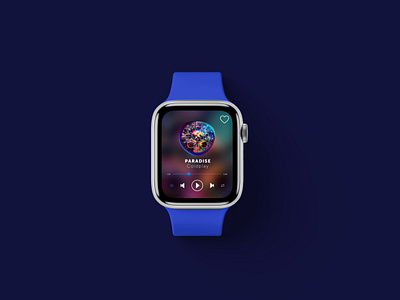 009 #DailyUI - Music Player apple watch apple watch design apple watch ui daily ui daily ui challenge music player music player ui ui uidesign uiux ux design