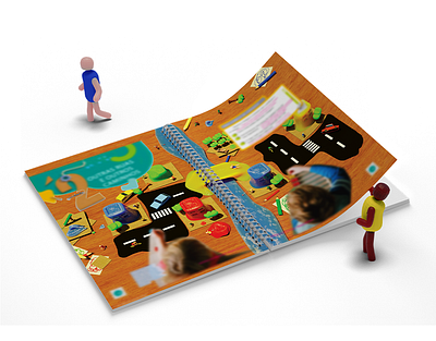 Editorial Illustration - Editora FTD #1 3d 3d art blender children editorial game art illustration kids low poly render