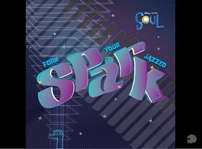 Soul Contest contest film graphic graphicdesigner illustration jazz lettering poster soul space spark typography