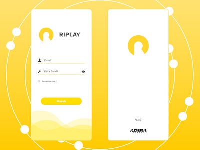 Riplay App - Login Page - Mobile App android android app android app design android design design login login design login form login page login screen login ui mobile mobile app mobile app design mobile design mobile ui ui ux