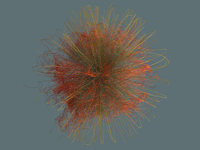 XMAS_DECOMPOSED Nº03 3d 3d artist 3dillustration abstract abstract art abstract design abstraction color colors hair illustration surreal surreal art xmass