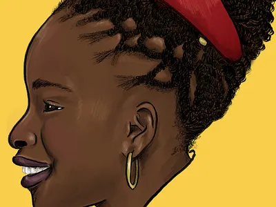 Amanda Gorman Illustration amanda gorman amanda gorman poetry digital illustration graphicdesign inauguration 2021