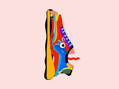 Sneaker Monster aftereffects animation illustration illustrator monster sneaker