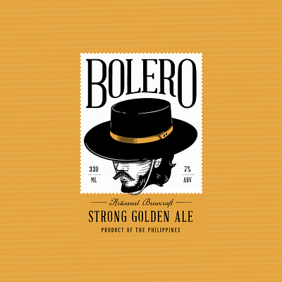 Bolero Beer Label Design