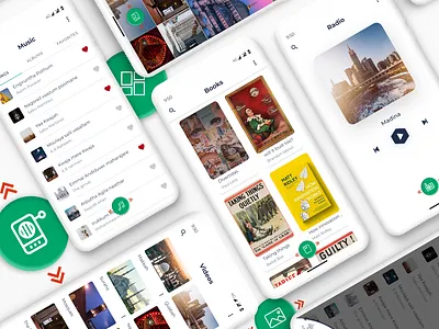 App Redesign app branding design graphic design icon logo typography ui ux