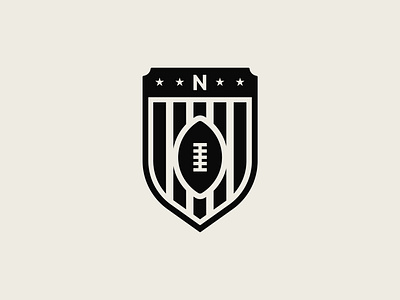 Sports Badge 1 badge badge logo badgedesign football football badge illustration nebraska throwback vintage