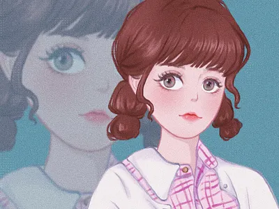 2021年画的第一个小姐姐 design design draw illustration illustration art banner design typography ui