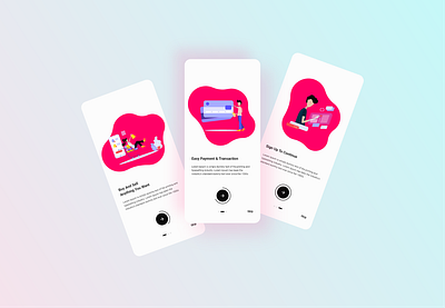 Minimal Onboarding Screens android android app android app design art design illustraion ios ios app design minimal minimalism minimalist mobile onboarding signup ui ui design uidesign uiux ux ux design