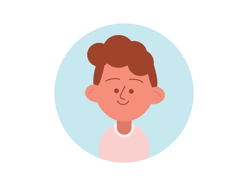✨Boy Animation - AE template animation bites character character design expression motion graphics motionbites motiongraphics smile surprice template tutorial